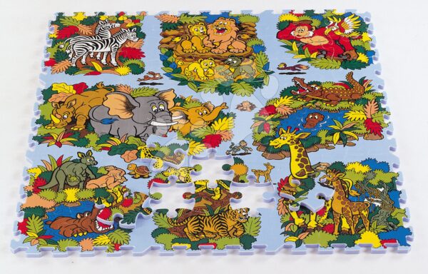 LEE habszivacs puzzle gyermekeknek Animal Land- Állatvilág TM007 színes gyerek játék webáruház - játék rendelés online Puzzle és társasjátékok | Szivacs puzzle