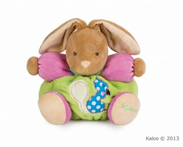 Kaloo plüss nyuszi Colors-Chubby Rabbit Squirrel csörgővel 963252 zöld gyerek játék webáruház - játék rendelés online Legkisebbeknek