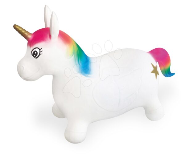 Mondo ugráló egyszarvú Unicorn Ride on gumiból fehér 9132 gyerek játék webáruház - játék rendelés online Kerti játékok  | Sport és kerti játékok | Rekreációs sport | Ugrálólabdák és ugráló figurák
