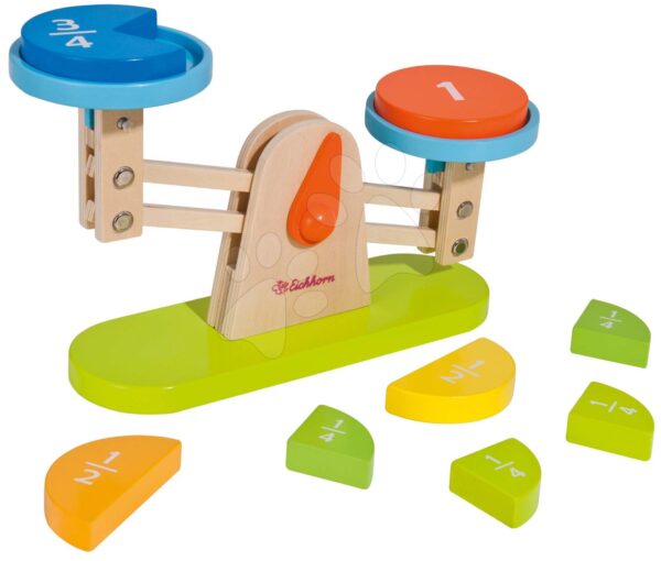 Fa mérleg Wooden Balance Eichhorn 9 kocka egyensúlyérzék fejlesztése gyerek játék webáruház - játék rendelés online Játékkonyhák | Fa játékkonyhák