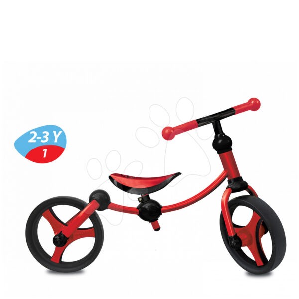 smarTrike tanulóbicikli Running Bike 1050100 piros-fekete gyerek játék webáruház - játék rendelés online Járművek gyerekeknek | Bébitaxik | Bébitaxik 18 hónapos kortól