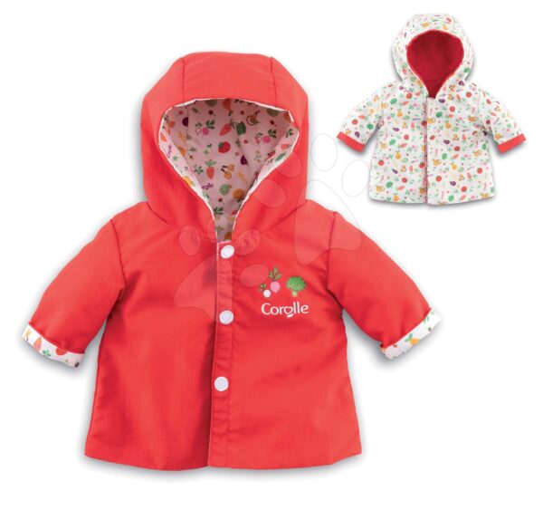 Kabátka Rain Coat Garden Corolle 30 cm  játékbaba részére 18 hó-tól gyerek játék webáruház - játék rendelés online Játékbabák gyerekeknek | Játékbaba ruhák