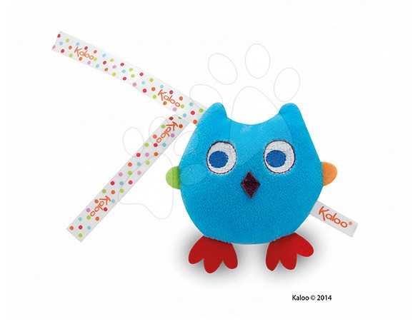 Kaloo plüss bagoly 963300-2 kék gyerek játék webáruház - játék rendelés online Bébijátékok | Kiságy játékok  | Játékok kiságy fölé