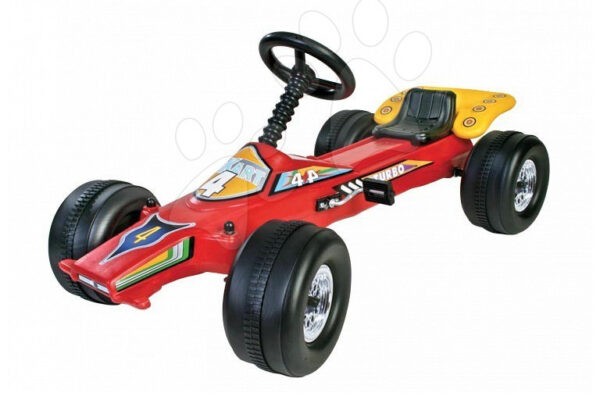 Dohány gyerek négykerekű Go Kart pedálos autó 102 piros gyerek játék webáruház - játék rendelés online Járművek gyerekeknek | Gyermekjárművek | Go kart