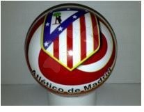 Unice labdácska Atlético Madrid 1329 fehér-piros gyerek játék webáruház - játék rendelés online Kerti játékok  | Sport és kerti játékok | Labdák | Sportlabdák