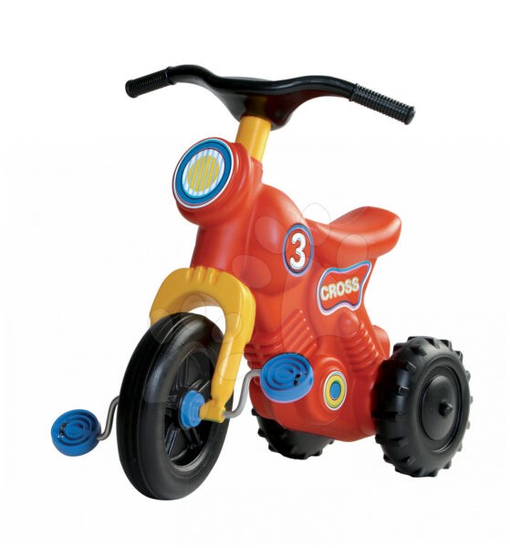 Dohány kismotor Cross 3 Motorbike pedállal 132 piros gyerek játék webáruház - játék rendelés online Járművek gyerekeknek | Bébitaxik | Kismotorok