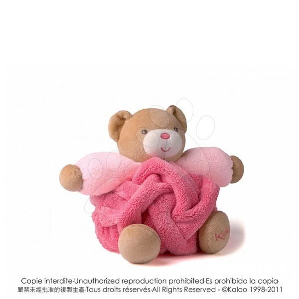 Kaloo plüss mackó Plume-Raspberry Bear 969469 rózsaszín gyerek játék webáruház - játék rendelés online Plüssjátékok | Plüssmacik