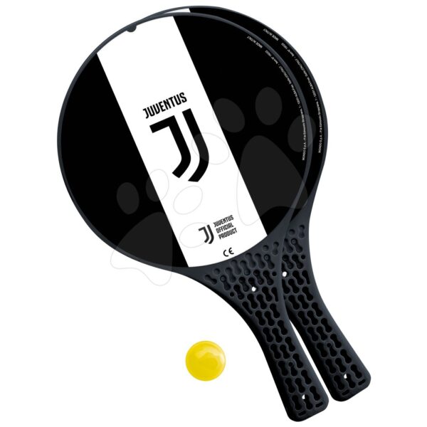 Mondo tenisz szett FC Juventus 2 ütővel és labdával 15022 fekete-fehér gyerek játék webáruház - játék rendelés online Kerti játékok  | Sport és kerti játékok | Sportjátékok | Tenisz