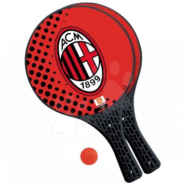 Mondo 2 teniszütő labdával strandra A.C. Milan 15023 piros gyerek játék webáruház - játék rendelés online Kerti játékok  | Sport és kerti játékok | Sportjátékok | Tenisz