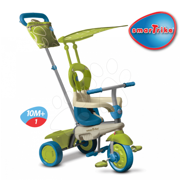 smarTrike tricikli Vanilla Touch Steering 6700900 zöld-kék gyerek játék webáruház - játék rendelés online Tricikli | Triciklik 10 hónapos kortól
