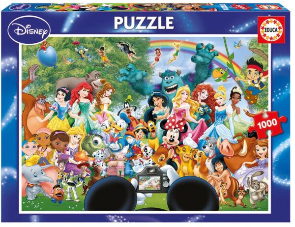 Educa Puzzle Disney Family The Marvelous World of Disney II. 16297 színes gyerek játék webáruház - játék rendelés online Puzzle és társasjátékok | Puzzle | 1000 darabos puzzle