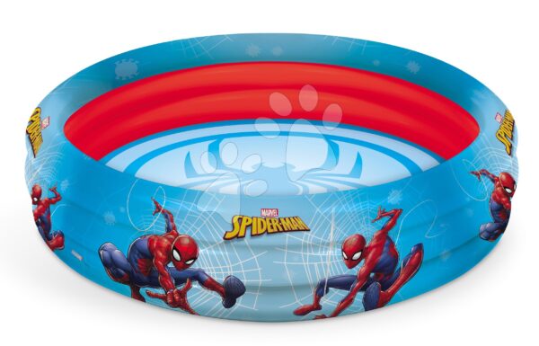 Mondo háromgyűrűs felfújható medence Spiderman 100 cm 16345 piros gyerek játék webáruház - játék rendelés online Kerti játékok  | Sport és kerti játékok | Strandjátékok | Gyerekmedencék