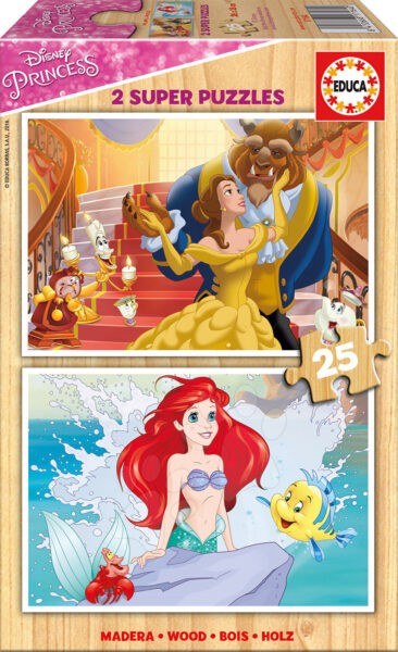 Educa gyerek fa puzzle Disney Hercegnők 17164 gyerek játék webáruház - játék rendelés online Puzzle és társasjátékok | Gyerek puzzle | Fából készült Disney