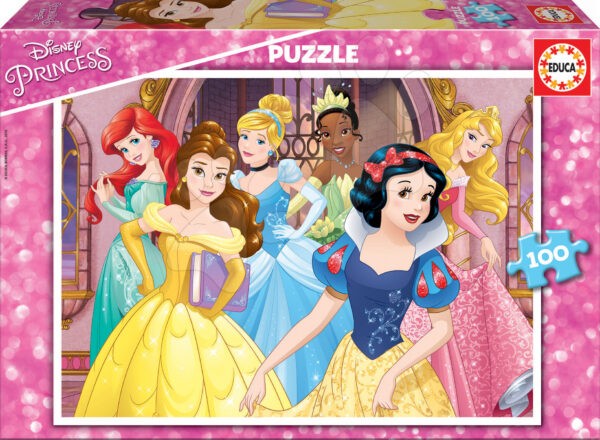 Educa gyerek puzzle Hercegnők Disney 100 részes 17167 gyerek játék webáruház - játék rendelés online Puzzle és társasjátékok | Gyerek puzzle | Gyerek puzzle 100-300 darabos