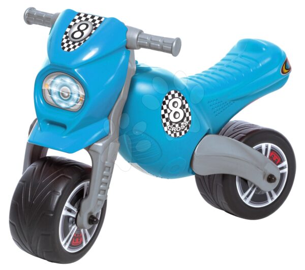 Bébitaxi kismotor Cross Dohány maxi nagy kék 76*39*54 cm teherbírása 50 kg gyerek játék webáruház - játék rendelés online Járművek gyerekeknek | Bébitaxik | Kismotorok