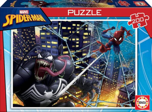 Puzzle Pókember Educa 200 darabos 6 évtől gyerek játék webáruház - játék rendelés online Puzzle és társasjátékok | Gyerek puzzle | Gyerek puzzle 100-300 darabos