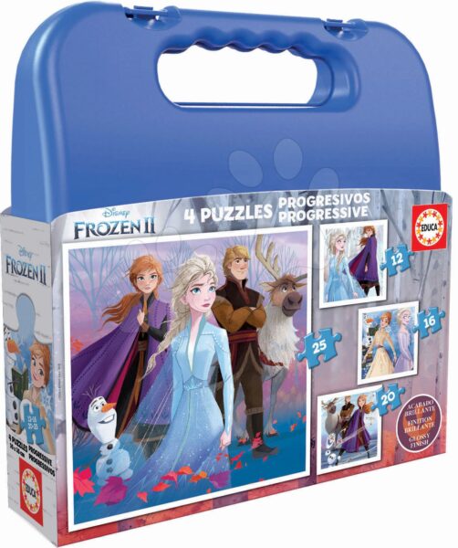 Puzzle bőröndben Jégvarázs 2 Case Educa 12-16-20-25 darabos 4 évtől gyerek játék webáruház - játék rendelés online Puzzle és társasjátékok | Gyerek puzzle | Progresszív gyerek puzzle