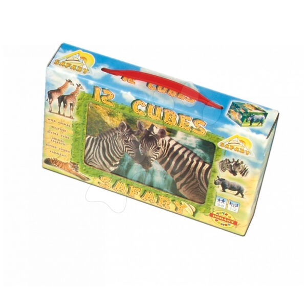 Dohány nagy játékkockák mix szafari állatkák 602-1 gyerek játék webáruház - játék rendelés online Építőjátékok | Mesekockák