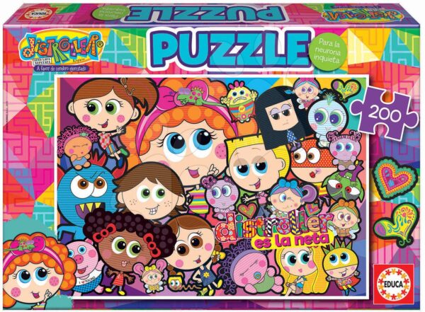 Puzzle Distroller Educa 200 darabos 8 évtől gyerek játék webáruház - játék rendelés online Puzzle és társasjátékok | Gyerek puzzle | Gyerek puzzle 100-300 darabos