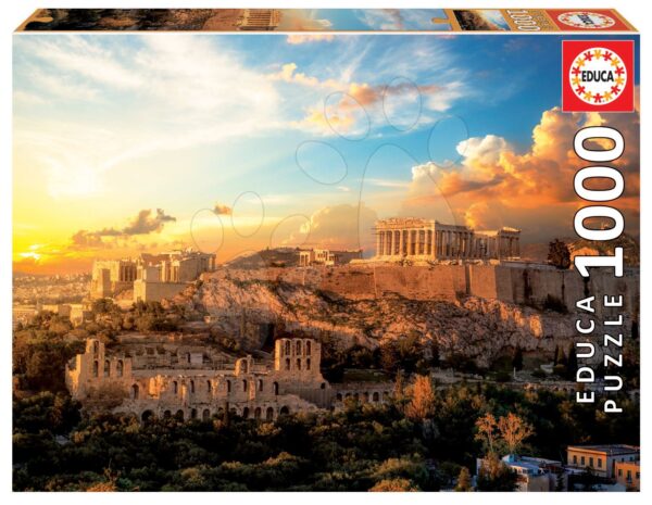Puzzle Acropolis of Athens Educa 1000 darabos és Fix ragasztó 11 évtől gyerek játék webáruház - játék rendelés online Puzzle és társasjátékok | Puzzle | 1000 darabos puzzle