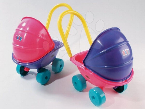 Dohány mély játék babakocsi 5013 lila-rózsaszín gyerek játék webáruház - játék rendelés online Játékbabák gyerekeknek | Játék babakocsik | Játék babakocsik 18 hónapos kortól
