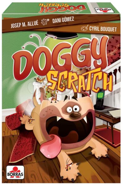 Társasjáték gyerekeknek Doggy Scratch Educa Vakaródzó kutyus 8 évtől - angolul