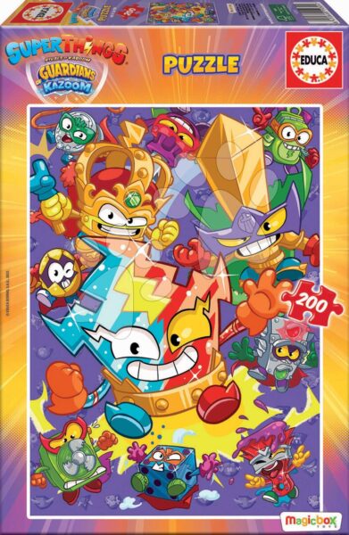Puzzle Superthings Disney Educa 200 darabos gyerek játék webáruház - játék rendelés online Puzzle és társasjátékok | Gyerek puzzle | Gyerek puzzle 100-300 darabos
