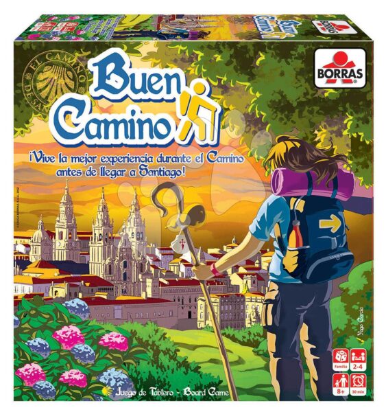 Társasjáték Buen Camino Card Game Extended Educa 126 játékkártya 8 éves kortól - spanyol