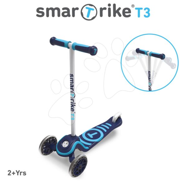 smarTrike roller T3 2000800 kék gyerek játék webáruház - játék rendelés online Járművek gyerekeknek | Rollerek | Háromkerekű rollerek