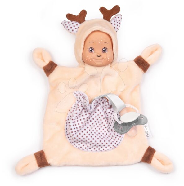 Őzike dédelgetéshez Animal Doll Minikiss Smoby 20 cm