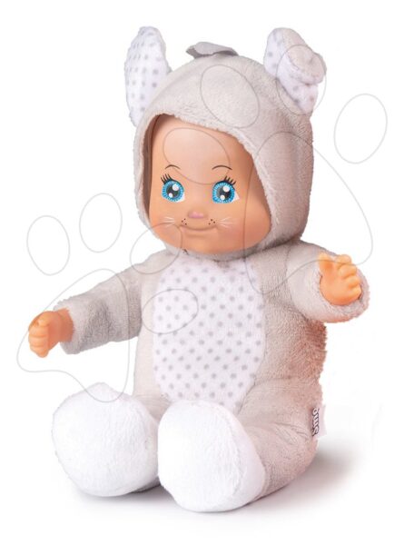 Játékbaba Nyuszi jelmezben Mini Animal Doll Minikiss Smoby 20 cm 12 hó-tól gyerek játék webáruház - játék rendelés online Játékbabák gyerekeknek | Játékbabák kislányoknak | Játékbabák 9 hónapos kortól