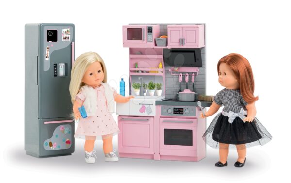 Elektronikus játékkonyha hűtőszekrénnyel Ma Corolle 36 cm játékbabának 4 évtől gyerek játék webáruház - játék rendelés online Játékkonyhák | Elektronikus játékkonyhák