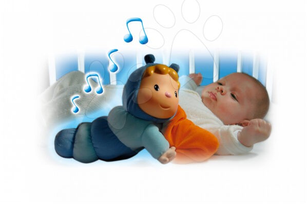 Smoby világító baba Chowing Cotoons csecsemőknek 211333 kék gyerek játék webáruház - játék rendelés online Legkisebbeknek