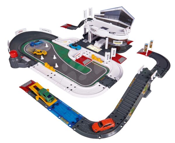 Építőjáték tesztközpont Porsche Experience Center Majorette 5 jármű 5 évtől MJ2050029 gyerek játék webáruház - játék rendelés online Játékautók és szimulátorok | Garázsok