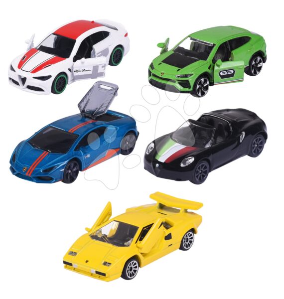 Játékautók Dream Cars Italy Giftpack Majorette fém 7