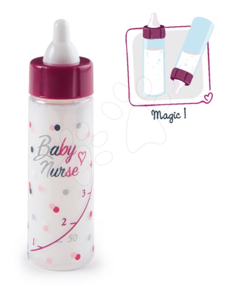 Cumisüveg apadó tejjel Violette Baby Nurse Smoby játékbabának 12 hó kortól gyerek játék webáruház - játék rendelés online Játékbabák gyerekeknek | Játékbaba kiegészítők