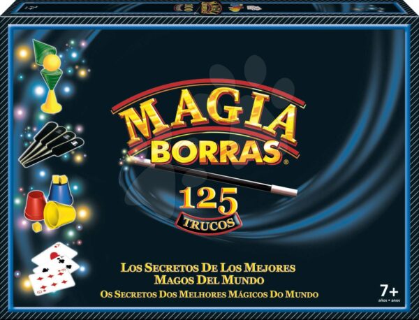 Bűvészmutatványok és trükkök Magia Borras Classic Educa 125 trükk spanyol és katalán nyelven 7 évtől gyerek játék webáruház - játék rendelés online Puzzle és társasjátékok | Társasjátékok | Idegennyelvű társasjátékok