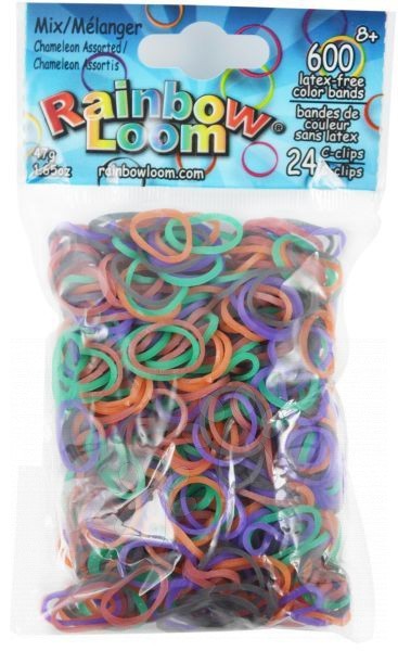 Rainbow Loom eredeti gumik gyerekeknek kaméleon mix 20813 gyerek játék webáruház - játék rendelés online Kreatív és didaktikus játékok | Loom Bands gumik | Rainbow Loom | Rainbow Loom gumi mix