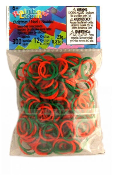 Rainbow Loom eredeti gumik gyerekeknek karácsonyi mix 300 darab 05523 gyerek játék webáruház - játék rendelés online Kreatív és didaktikus játékok | Loom Bands gumik | Rainbow Loom | Rainbow Loom gumi mix