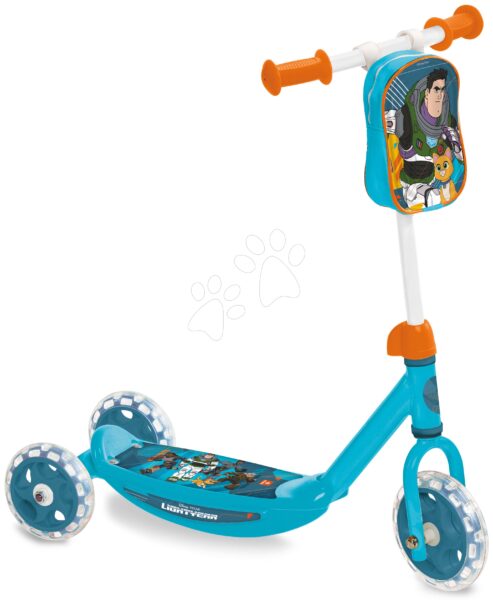 Háromkerekű roller Lightyear Mondo táskával gyerek játék webáruház - játék rendelés online Járművek gyerekeknek | Rollerek | Háromkerekű rollerek