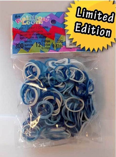Rainbow Loom eredeti gumik gyerekeknek óceán mix 300 darab 05547 gyerek játék webáruház - játék rendelés online Kreatív és didaktikus játékok | Loom Bands gumik | Rainbow Loom | Rainbow Loom gumi mix
