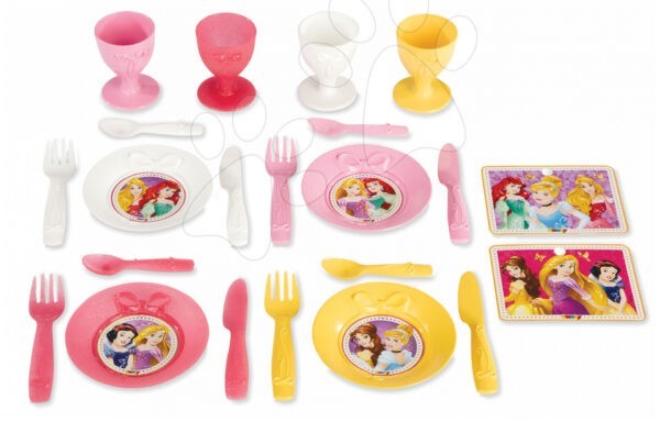 Smoby étkészlet kofferben Disney Hercegnők gyerek játék webáruház - játék rendelés online Játékkonyhák | Játékkonyha kiegészítők és edények