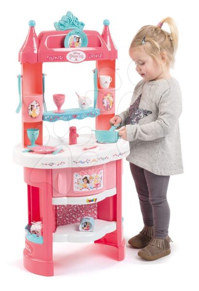 Smoby játékkonyha Hercegnők tornyokkal és 19 kiegészítővel kétoldalas 311700 gyerek játék webáruház - játék rendelés online Játékkonyhák | Egyszerű játékkonyhák