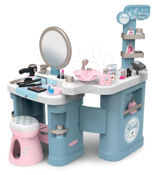 Pipere asztal elektronikus My Beauty Center 3in1 Smoby fodrászat és kozmetika körömstúdióval 32 kiegészitő gyerek játék webáruház - játék rendelés online Szerepjátékok | Szépítkezős asztalok | Pipereasztalok gyerekeknek