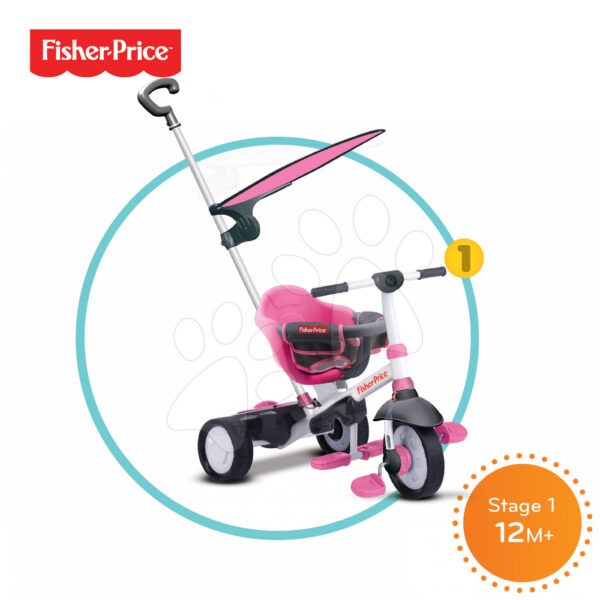 smarTrike tricikli Fisher-Price Charm Plus Touch Steering 3250233 gyerek játék webáruház - játék rendelés online Tricikli | Triciklik 10 hónapos kortól