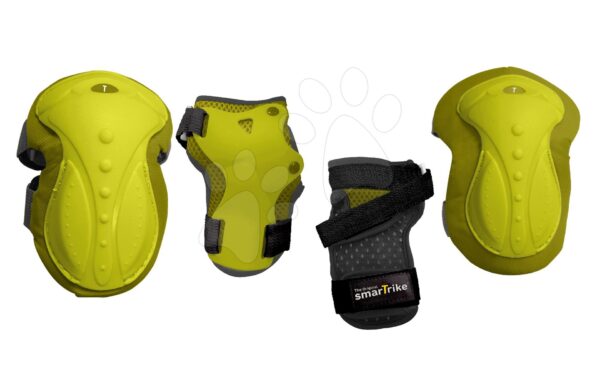 smarTrike védőfelszerelés Safety Gear set S térdre és csuklóra ergonomikus műanyagból zöld 4002003 gyerek játék webáruház - játék rendelés online Járművek gyerekeknek | Gyerek védőfelszerelés