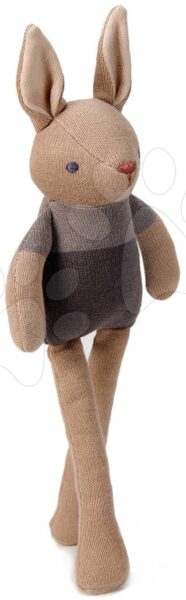 Rongybaba nyuszi Baby Threads Taupe Bunny ThreadBear 35 cm barna pihe-puha pamutból 0 hó-tól gyerek játék webáruház - játék rendelés online Játékbabák gyerekeknek | Játékbabák kislányoknak | Rongybabák