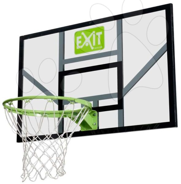 Kosárlabda palánk kosárral Galaxy basketball backboard Exit Toys áttetsző polikarbonát gyerek játék webáruház - játék rendelés online Kerti játékok  | Sport és kerti játékok | Rekreációs sport | Kosárlabda