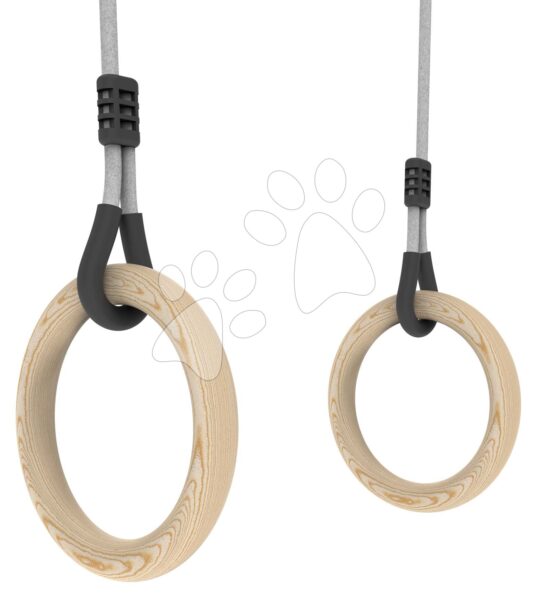 Tornagyűrűk GetSet wooden gymnastics rings Exit Toys a GetSet MB200 / MB300 modellekhez gyerek játék webáruház - játék rendelés online Kerti játékok  | Sport és kerti játékok | Fitneszközpont  | Fitneszközpont kiegészítők