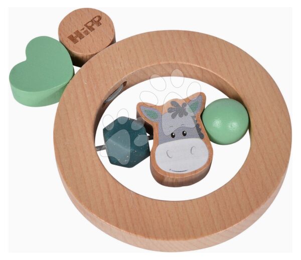 Fa csörgő Baby HiPP Ring Grapper Eichhorn legkisebbeknek 3 hó-tól gyerek játék webáruház - játék rendelés online Bébijátékok | Csörgők és rágókák